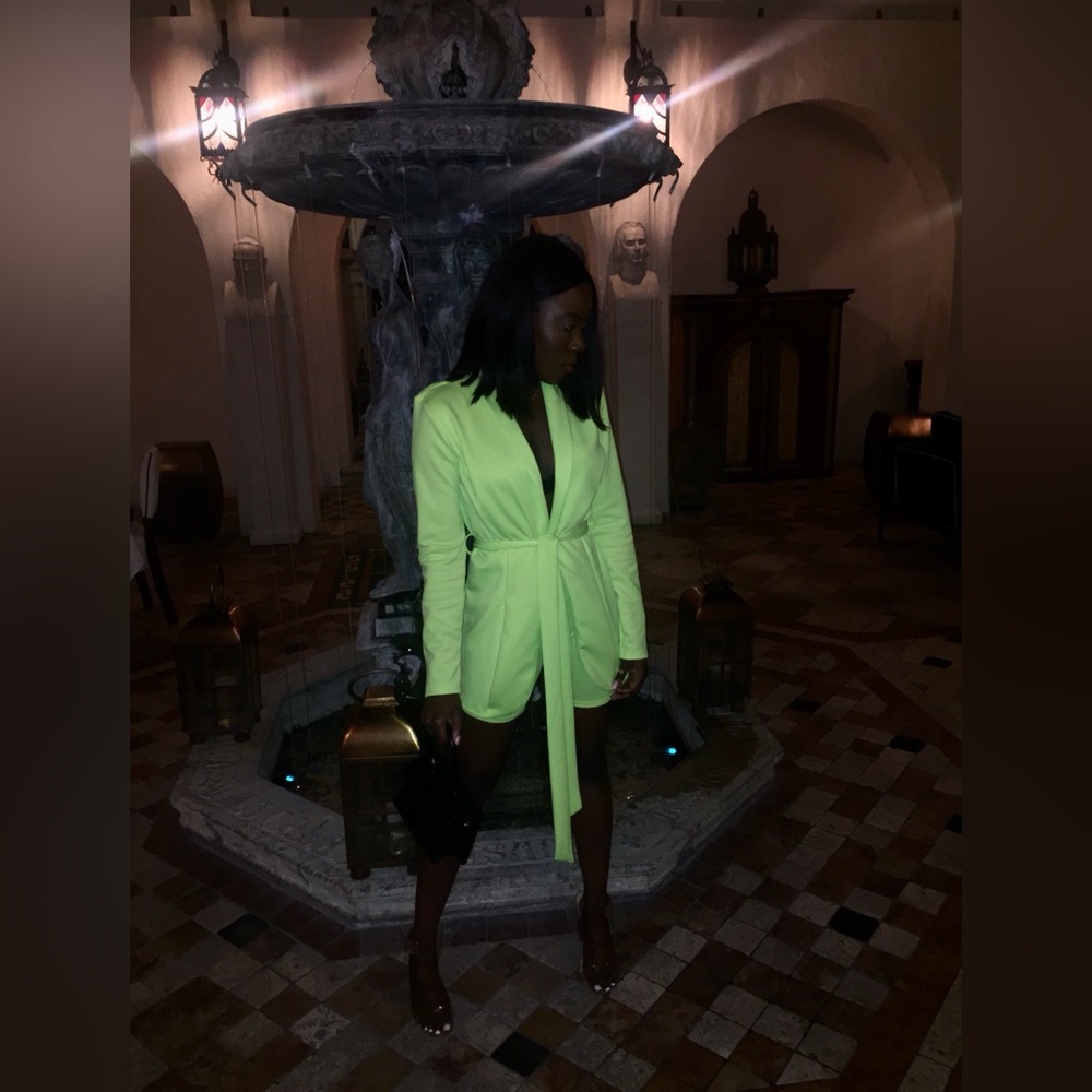 Fashion Nova Steady On The Go Neon Set